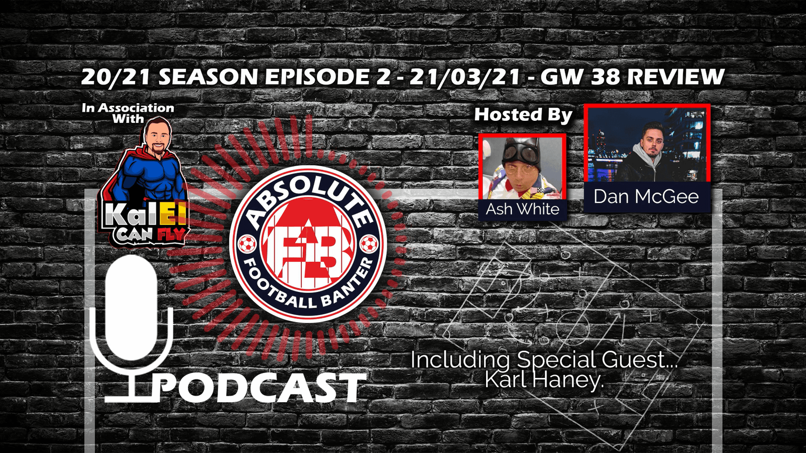 20/21 Season Episode 3 – 29/03/21 – Special Guest Yusuf Jama