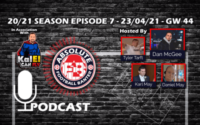 20/21 SEASON EPISODE 7 – 23/04/21 – GW44